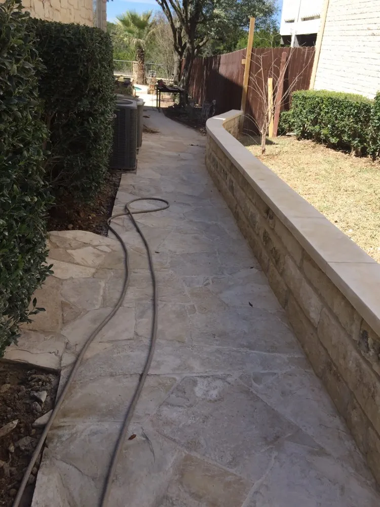 Trusted lawn care service for homes in Austin, TX by Ortega Landscapes