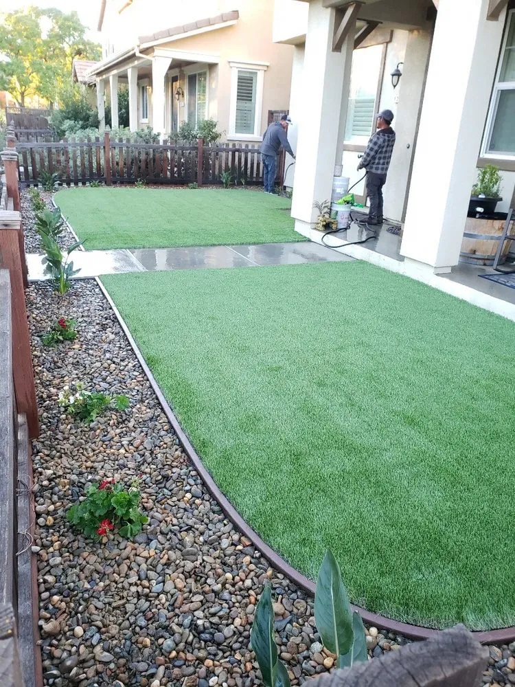 Local lawn mowing service for homes in Fairfield, CA by Ortega Landscaping