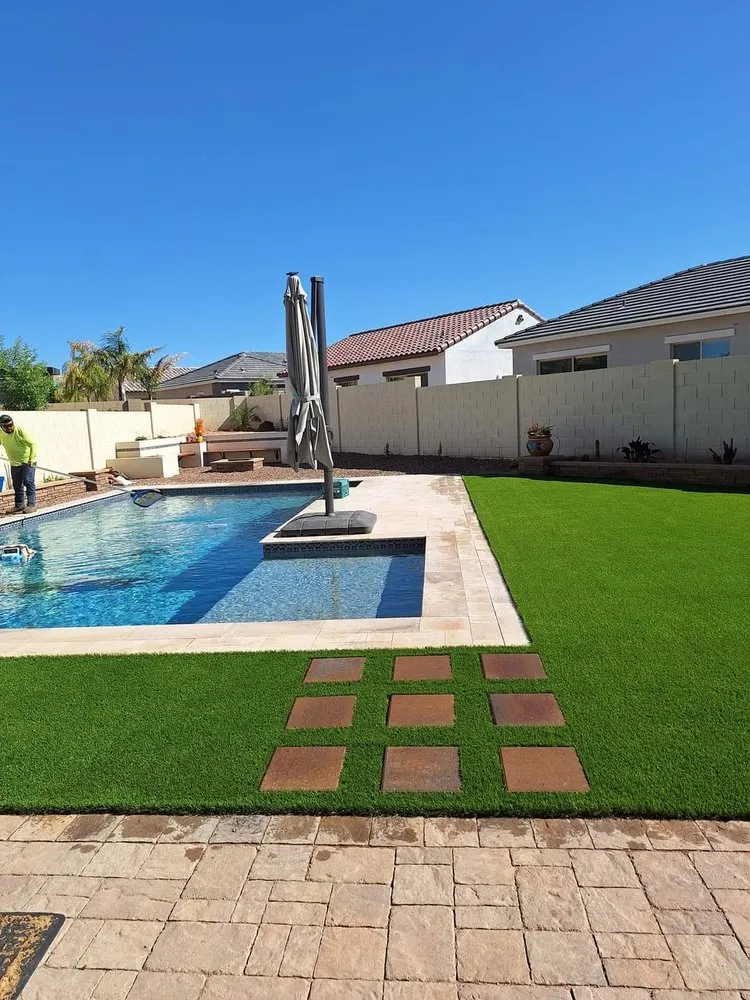 Top-rated yard maintenance for beautiful yards in Maricopa, AZ by Ortega Landscaping