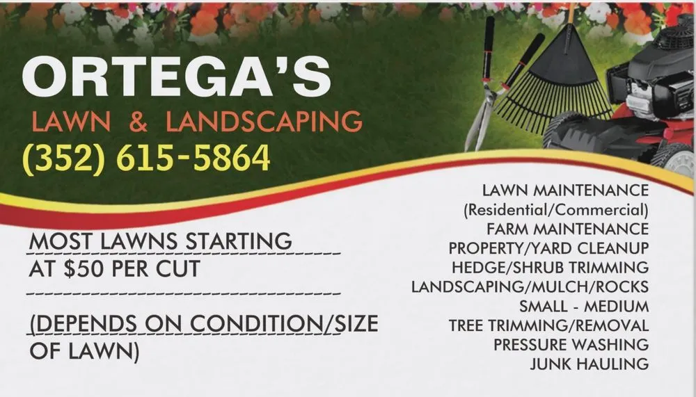 Local landscape installation experts serving Ocala, FL - Ortega Lawn and Landscaping