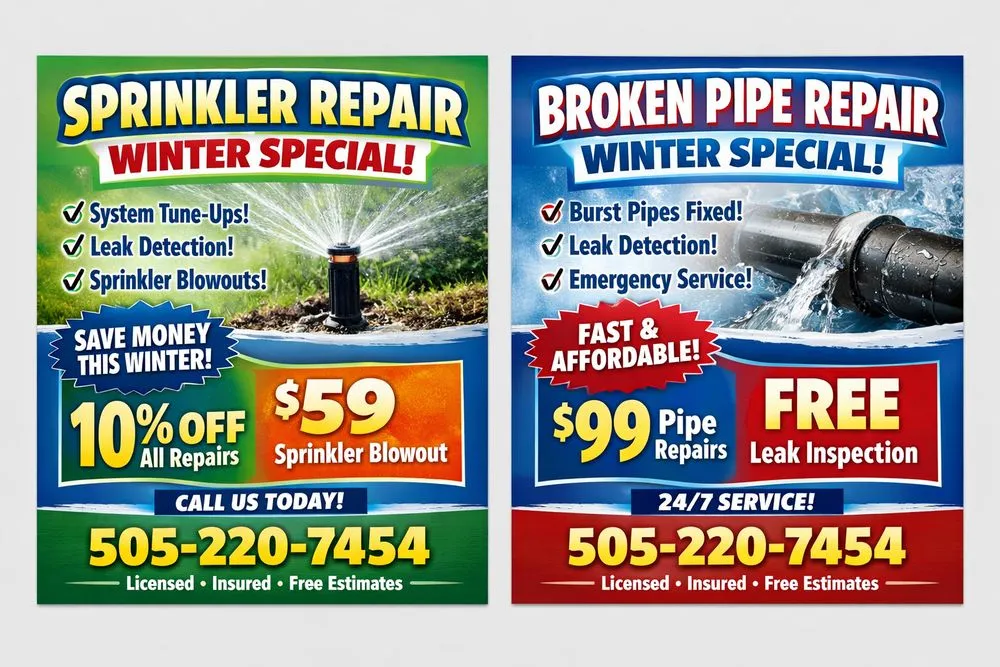 Affordable landscaping services with custom design in Albuquerque, NM by Ortega’s Landscaping & Sprinkler Repair