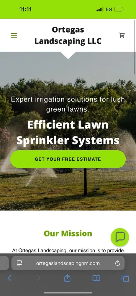Local lawn mowing service for homes in Albuquerque, NM by Ortega’s Landscaping & Sprinkler Repair