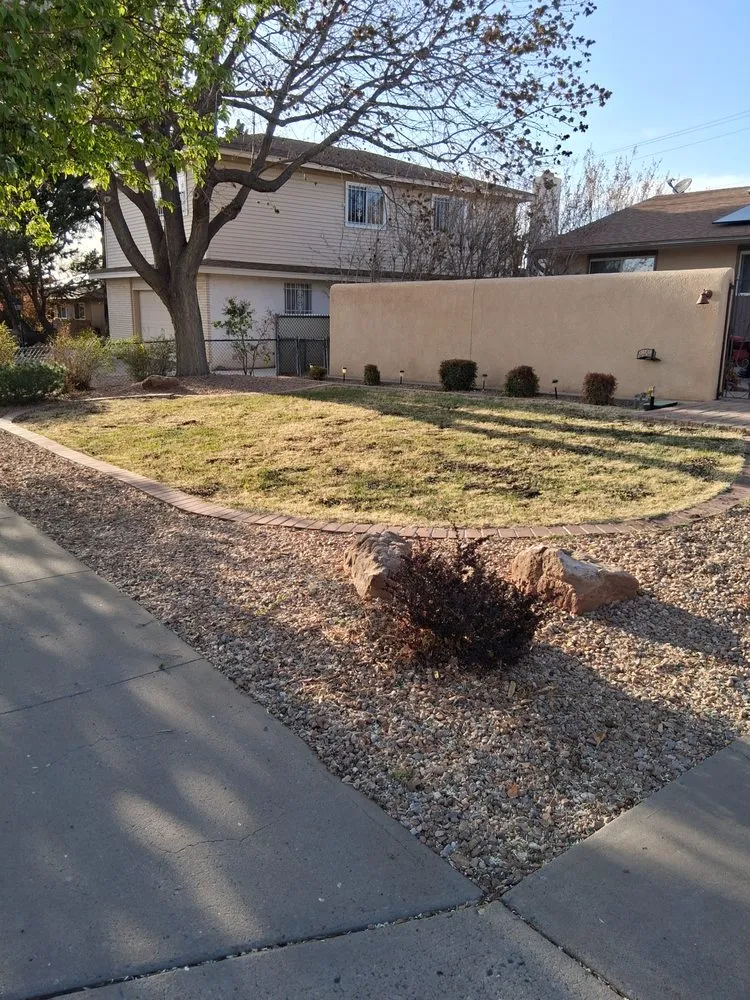 Affordable yard maintenance in Albuquerque, NM by Ortegas Landscaping