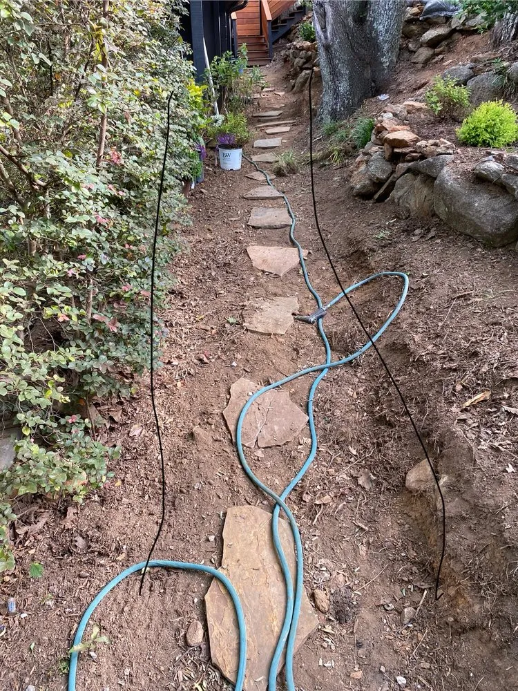 Professional lawn mowing service with custom design in Central, SC by Ortega’s Landscaping