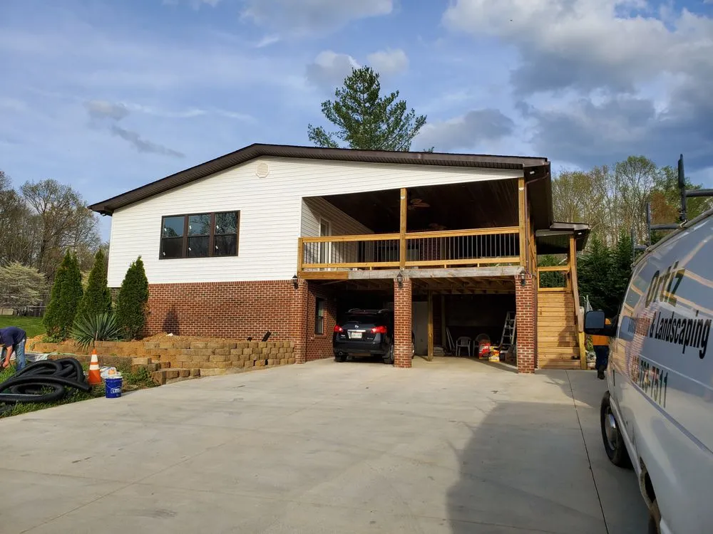 Reliable outdoor landscaping for homes in Johnson City, TN by Ortiz Construction And Landscaping