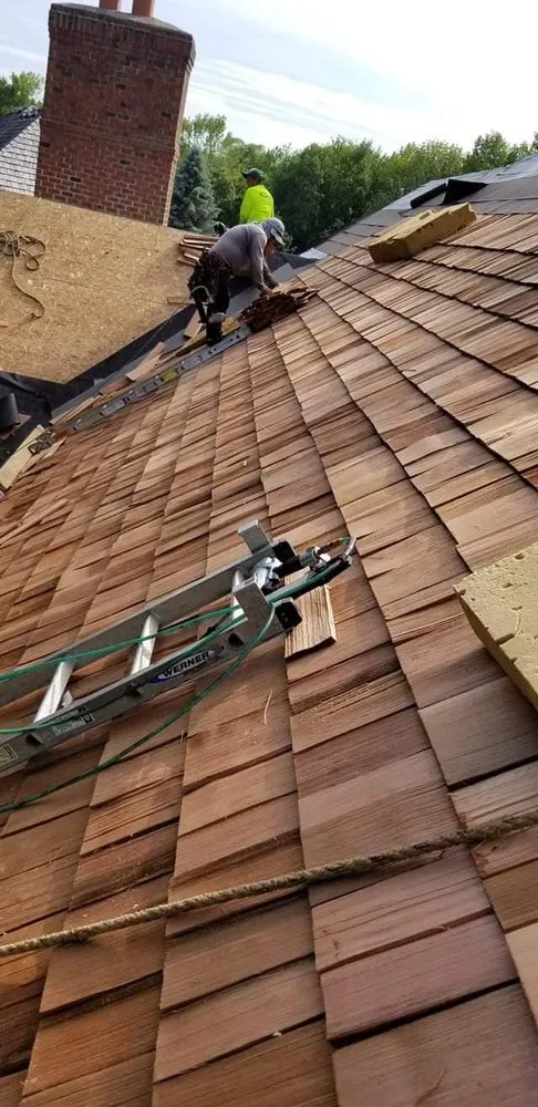 Custom lawn mowing service in New Berlin, WI by Ortiz Family Roofing & Landscaping