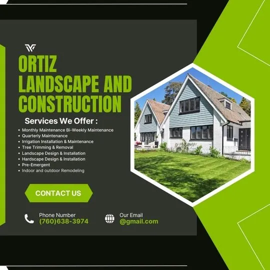 Custom landscape installation for year-round maintenance across San Diego, CA - Ortiz Landscape and Construction