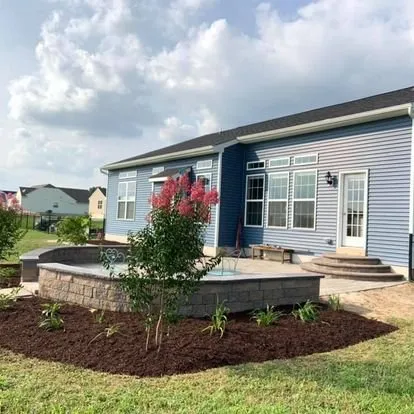 Professional garden landscaping in Georgetown, DE by Ortiz Landscaping & Hardscaping