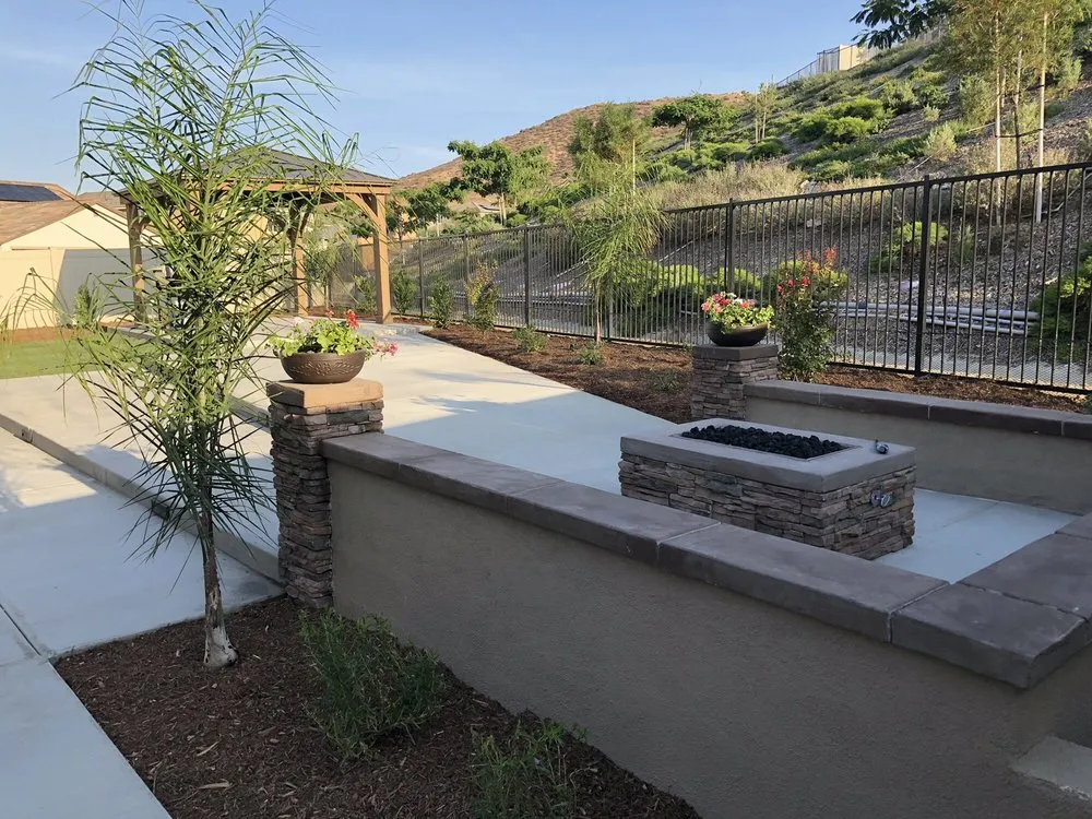 Professional landscape installation in Menifee, CA by Ortiz Landscaping
