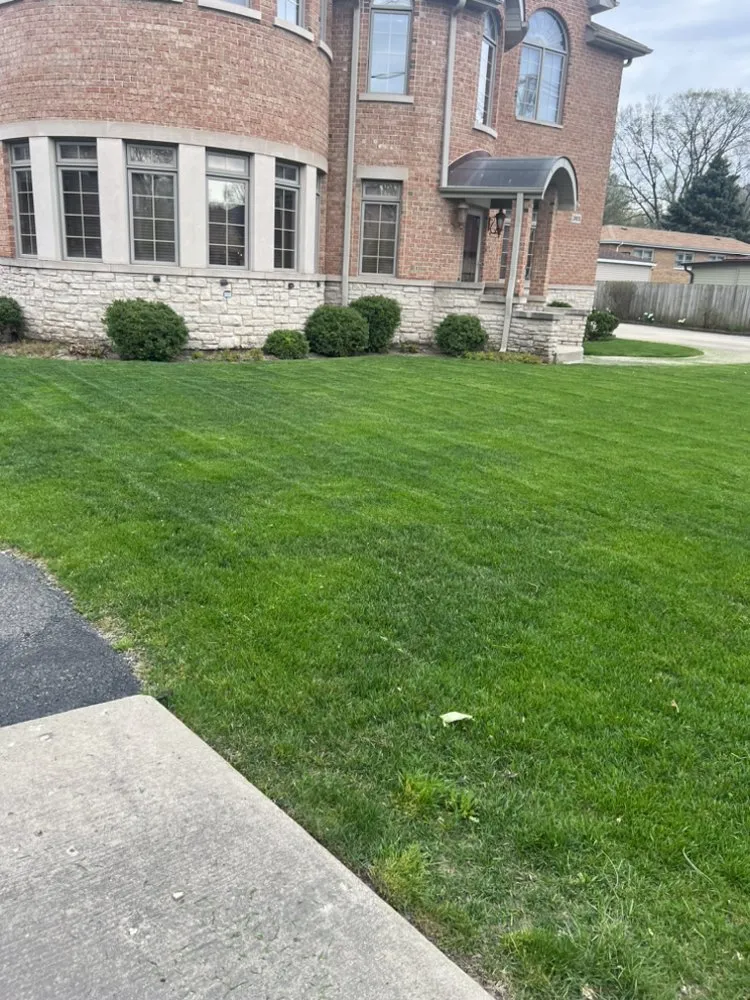 Custom outdoor landscaping in Des Plaines, IL by Ortiz’s Lawn care Services