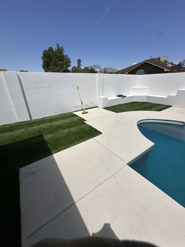 Custom outdoor landscaping in Albuquerque, NM - Orzo Concrete & Landscaping