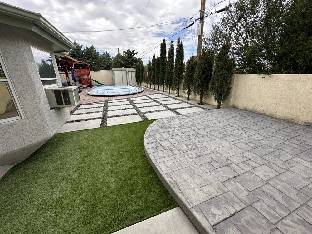 Trusted lawn care service experts serving Albuquerque, NM - Orzo Concrete & Landscaping