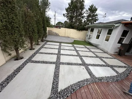 Orzo Concrete & Landscaping Logo