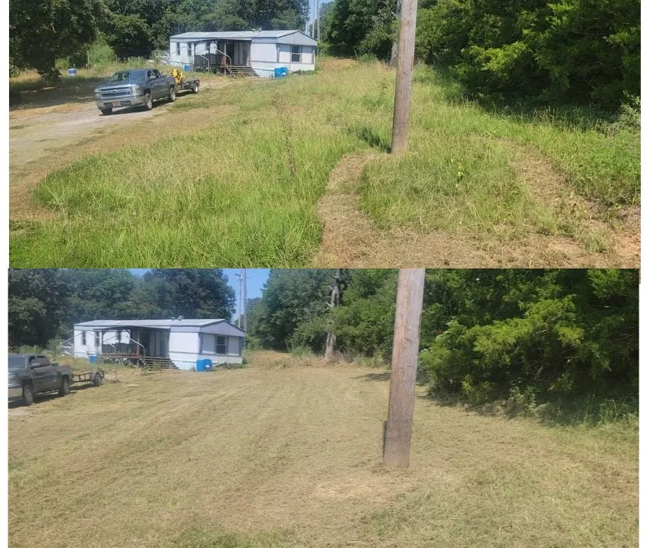 Affordable lawn mowing service for homes in Panama, OK by Orzol Lawncare