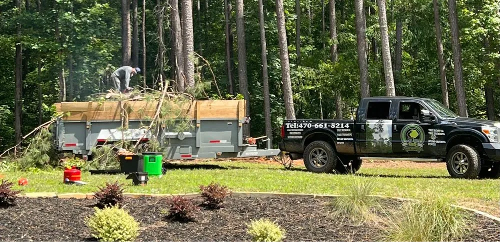 Reliable yard cleanup service for outdoor upgrades in Atlanta, GA by O&S Tree Services