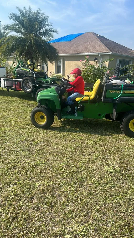 Top-rated outdoor landscaping in Lehigh Acres, FL by Oscar Argueta Lawn Services