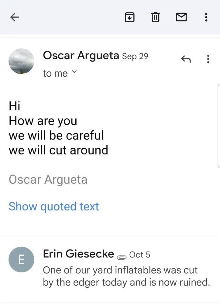 Top-rated yard cleanup service for residential properties in Lehigh Acres, FL by Oscar Argueta Lawn Services