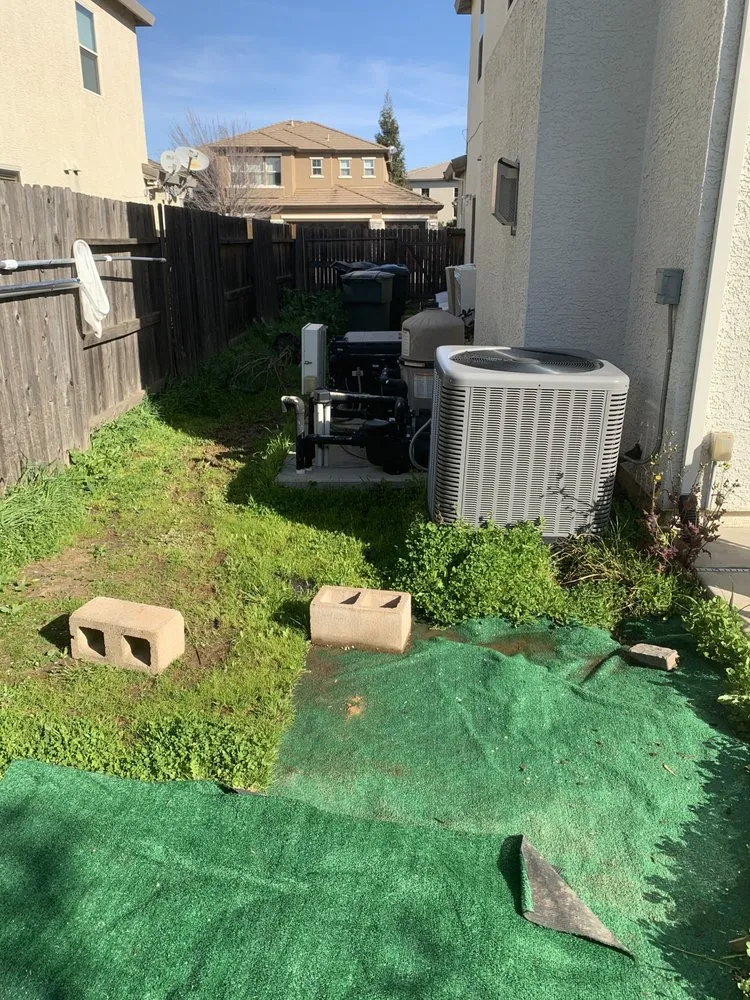 Custom yard cleanup service in Roseville, CA by Oscar Espinoza's Landscaping Services