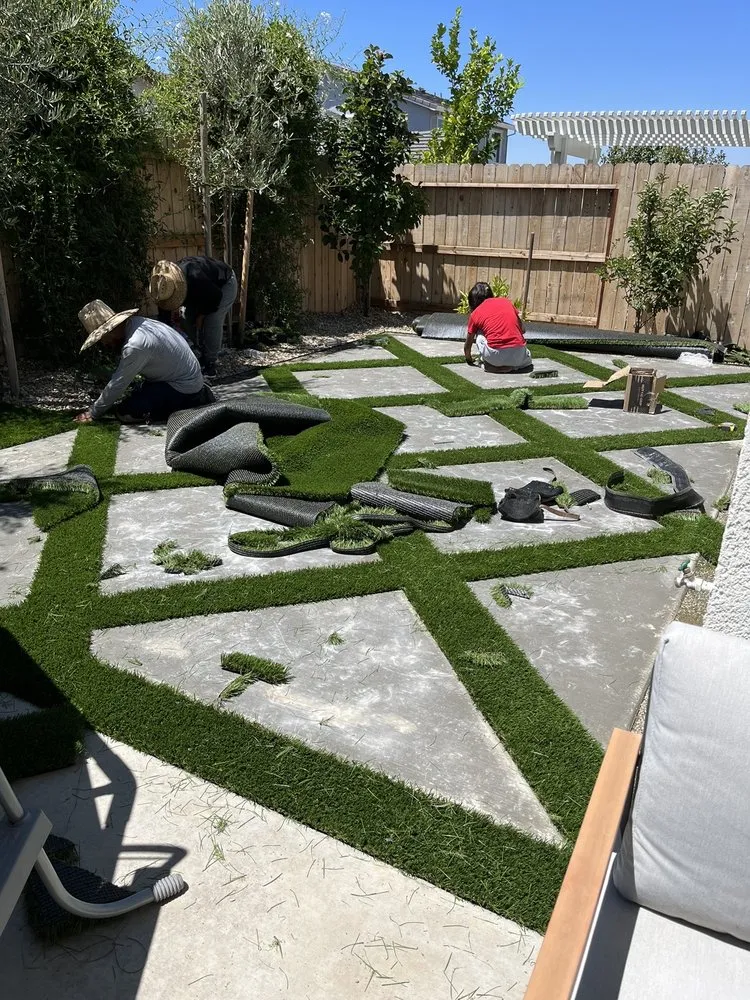 Custom lawn care service in Roseville, CA by Oscar Espinoza's Landscaping Services