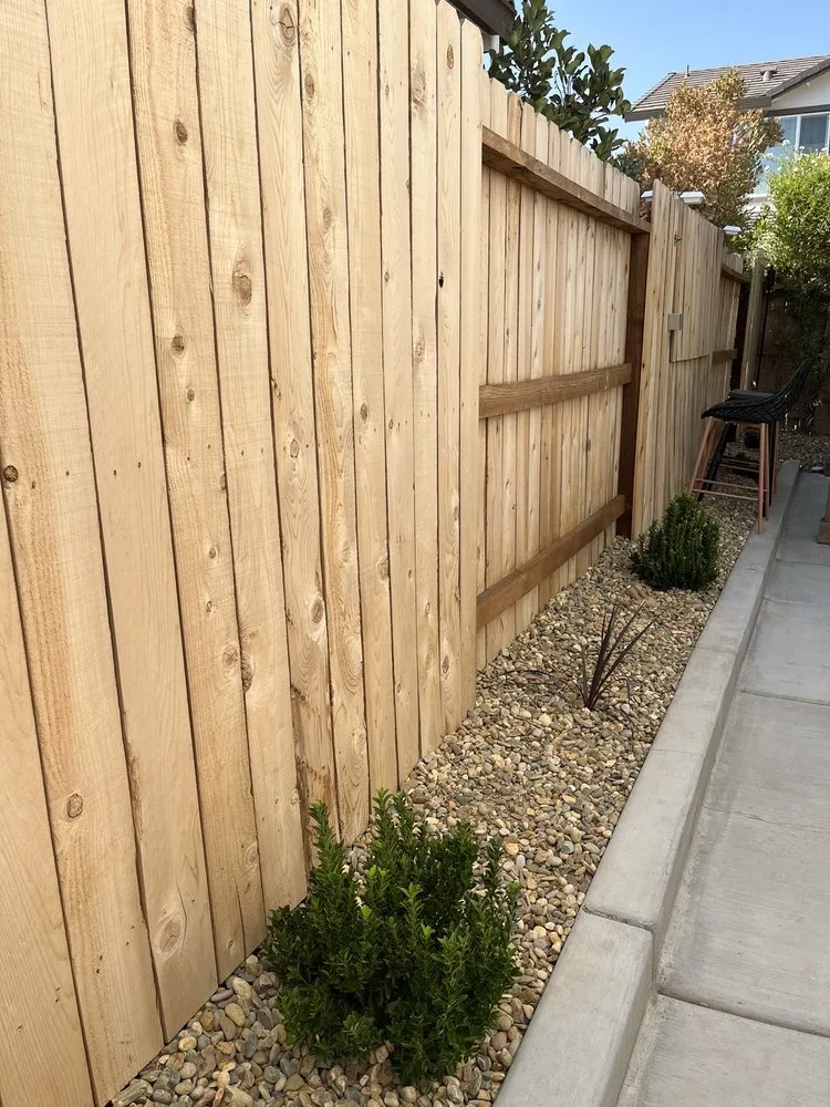 Custom landscape installation in Roseville, CA by Oscar Espinoza's Landscaping Services