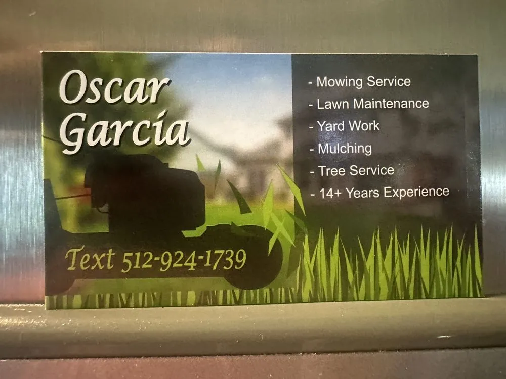 Top-rated yard maintenance in Austin, TX - Oscar Garcia