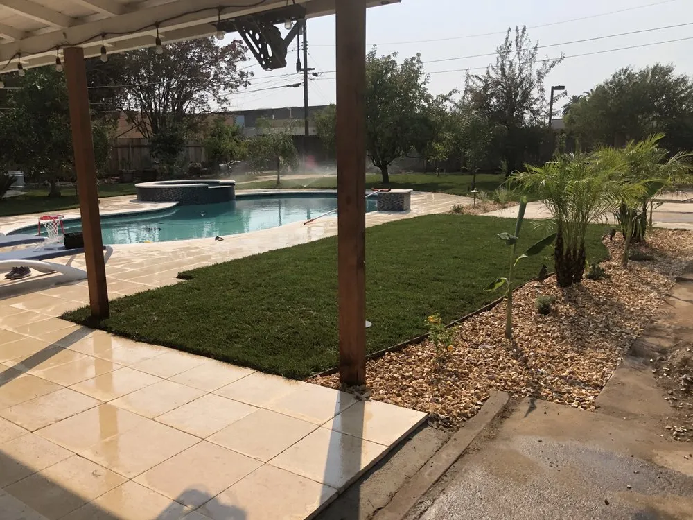 Affordable landscape installation experts serving Elk Grove, CA - Oscar Landscaping & Bobcat Service