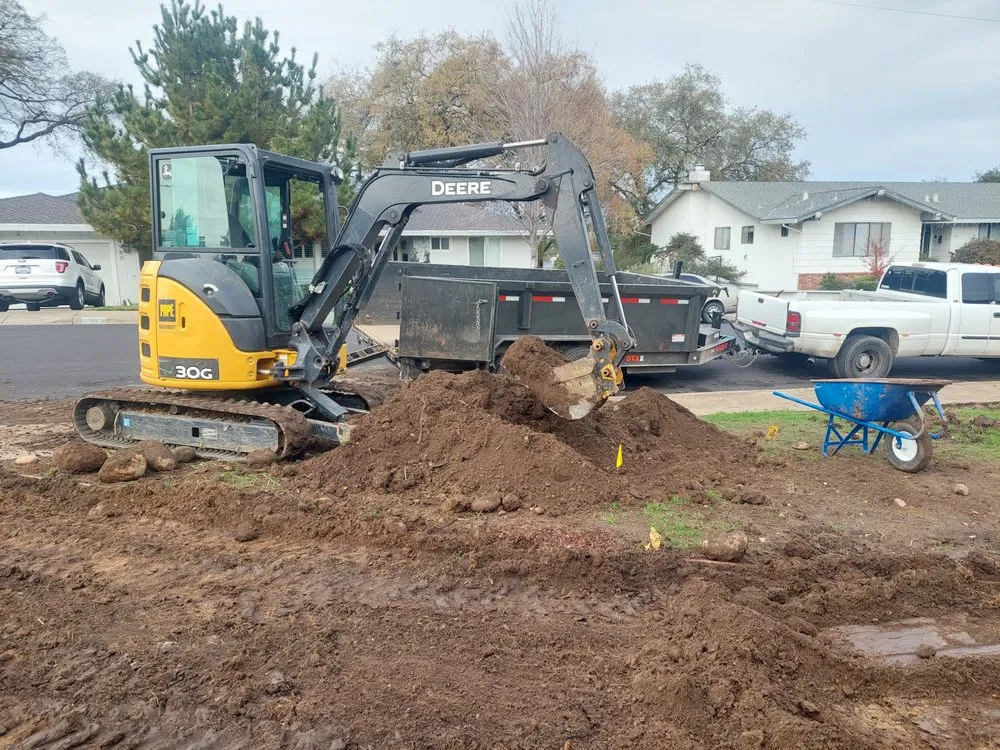 Trusted garden landscaping experts serving Elk Grove, CA - Oscar Landscaping & Bobcat Service