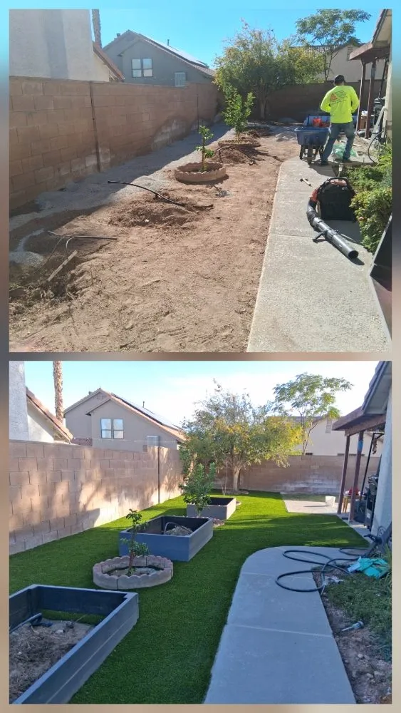Affordable yard cleanup service experts serving Las Vegas, NV - Oscar Landscaping
