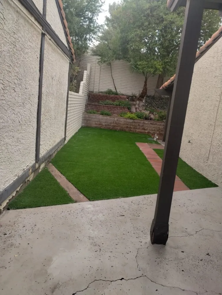 Professional outdoor landscaping in Las Vegas, NV by Oscar Landscaping