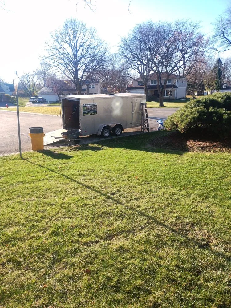 Expert landscape installation in Des Plaines, IL by Oscar Morales Landscaping