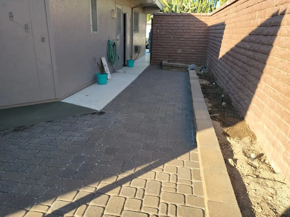 Affordable landscape design for outdoor upgrades in El Mirage, AZ by Oscar Rico Landscaping Services