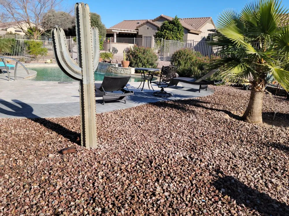 Expert garden landscaping with custom design across El Mirage, AZ - Oscar Rico Landscaping Services