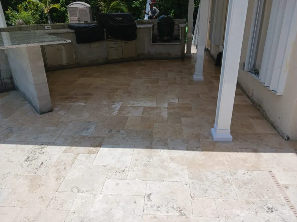 Professional residential landscaping for residential properties in Lake Worth, FL by Osmel Pavers