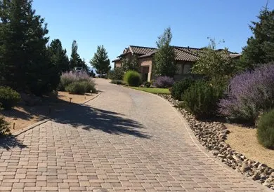 Custom residential landscaping in Sun Valley, NV by Oso Negro Landscaping