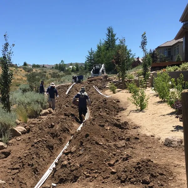 Expert lawn mowing service for year-round maintenance in Sun Valley, NV by Oso Negro Landscaping