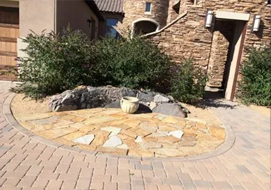 Custom landscape design in Sun Valley, NV by Oso Negro Landscaping