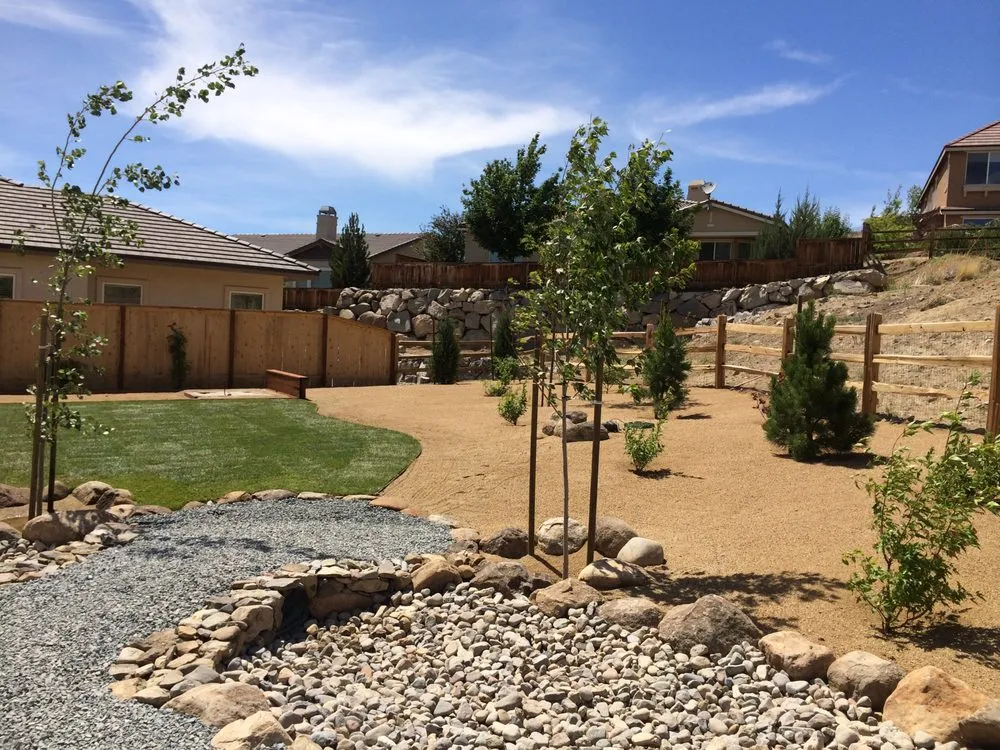 Trusted garden landscaping for residential properties in Sun Valley, NV by Oso Negro Landscaping