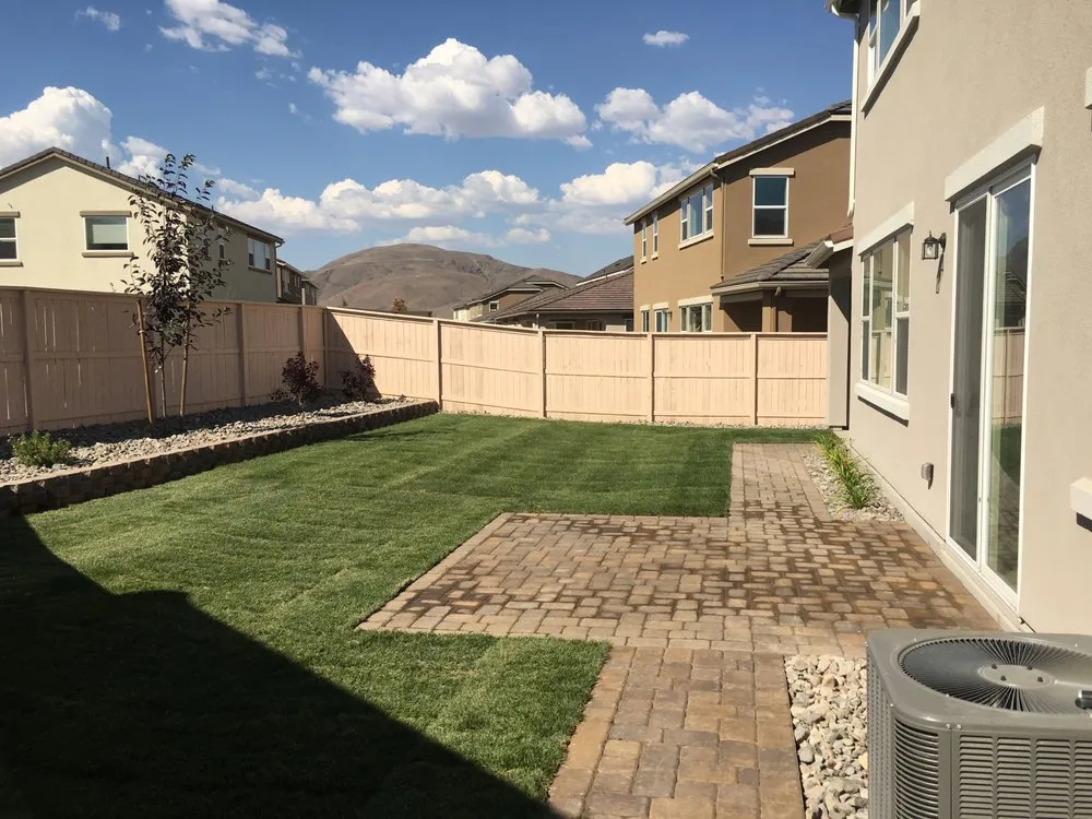 Custom landscape installation in Sun Valley, NV - Oso Negro Landscaping