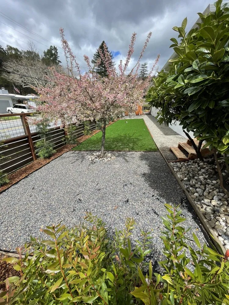 Professional yard maintenance with custom design across San Leandro, CA - Osorio Landscaping