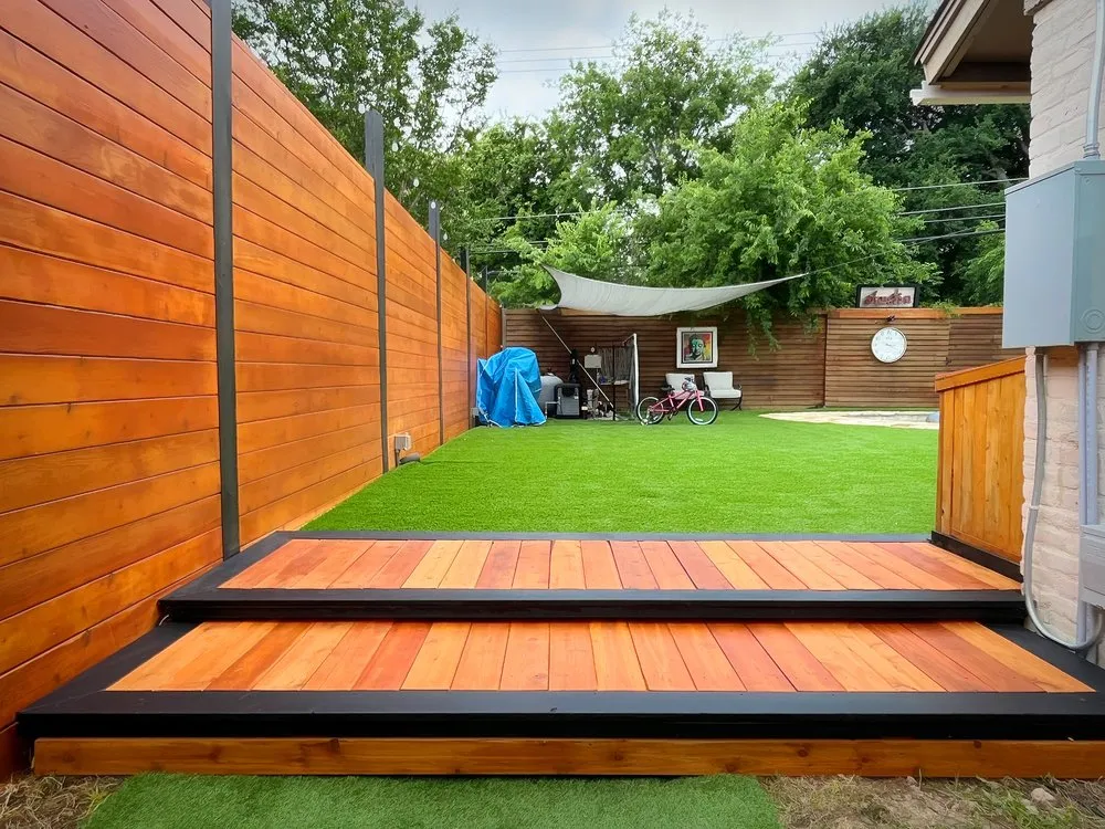 Affordable landscape installation in Leander, TX by OSR Exteriors