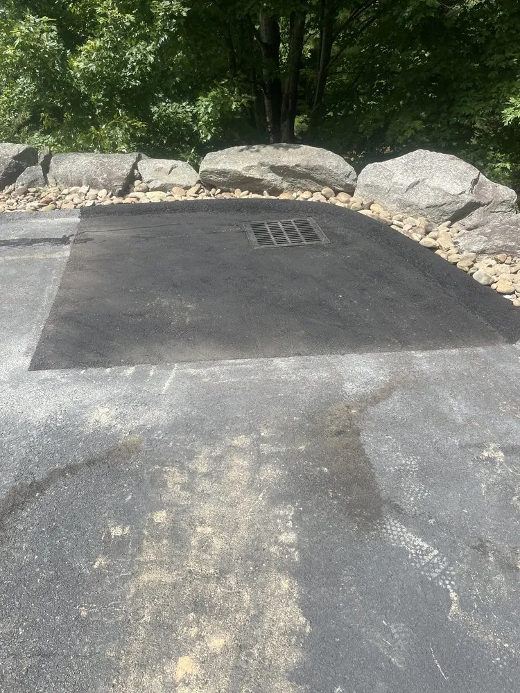 Custom yard cleanup service with custom design in Fletcher, NC by Osteen Lawn and Landscape