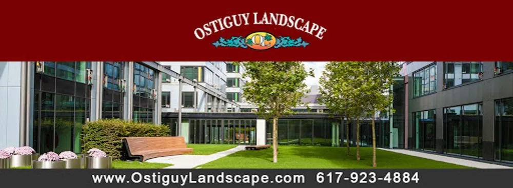 Custom lawn care service for residential properties across Bedford, MA - Ostiguy Landscape