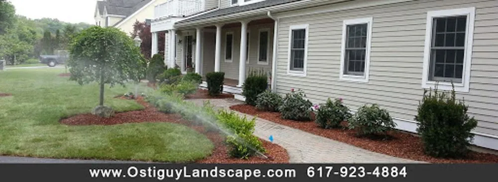Custom lawn mowing service experts serving Bedford, MA - Ostiguy Landscape