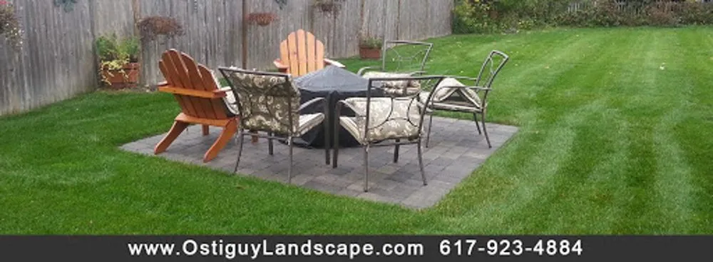 Top-rated landscape installation for beautiful yards in Bedford, MA by Ostiguy Landscape