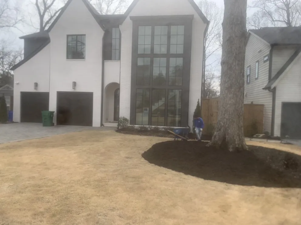 Custom residential landscaping in Atlanta, GA by Osvin Landscaping