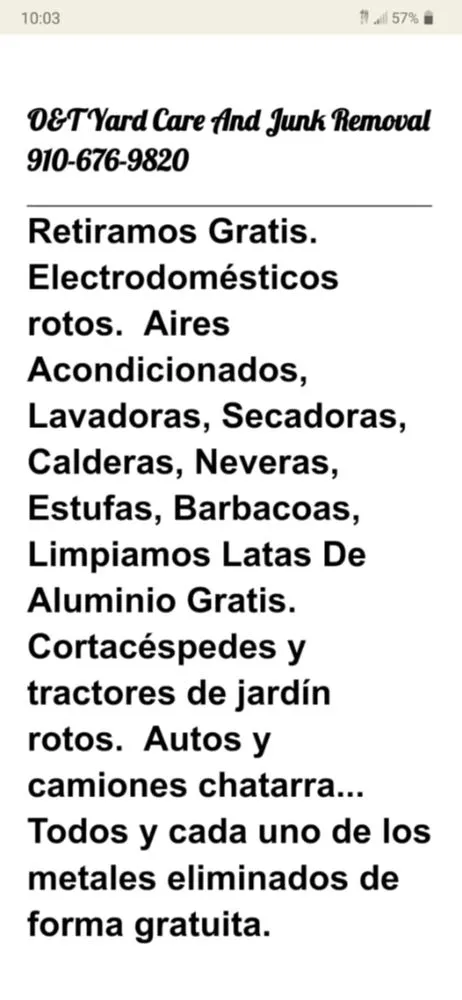 Trusted lawn care service experts serving Hope Mills, NC - O&T Yard Care