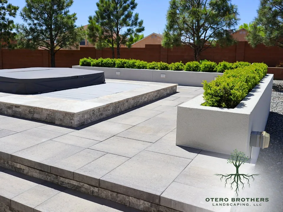 Local outdoor landscaping in Albuquerque, NM by Otero Brothers Landscaping