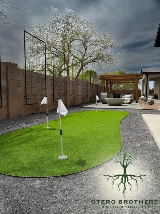 Local yard cleanup service for residential properties across Albuquerque, NM - Otero Brothers Landscaping