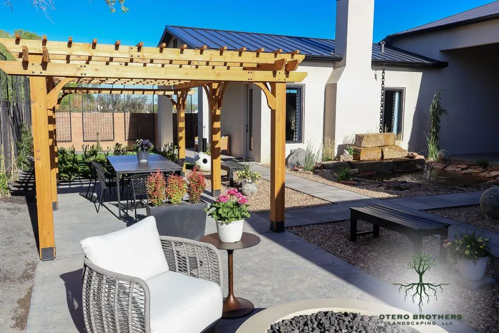 Reliable garden landscaping experts serving Albuquerque, NM - Otero Brothers Landscaping