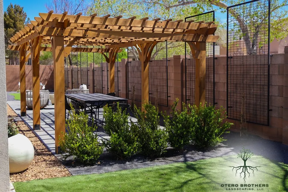 Professional landscape installation for outdoor upgrades across Albuquerque, NM - Otero Brothers Landscaping